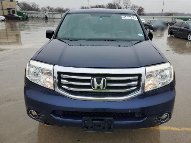 5FNYF3H47DB040951 - 2013 HONDA PILOT EX BLUE photo 5