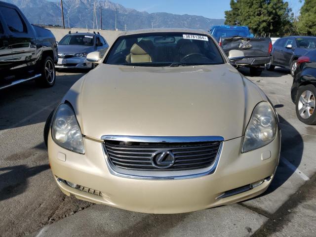 JTHFN45Y979014582 - 2007 LEXUS SC 430 TAN photo 5