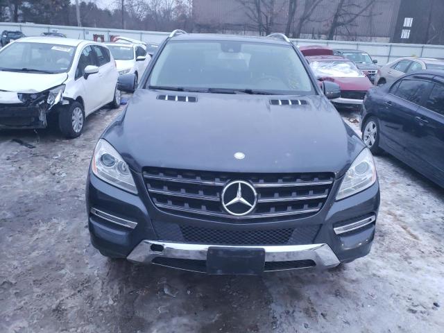 4JGDA5HB1FA483806 - 2015 MERCEDES-BENZ ML 350 4MATIC BLUE photo 5