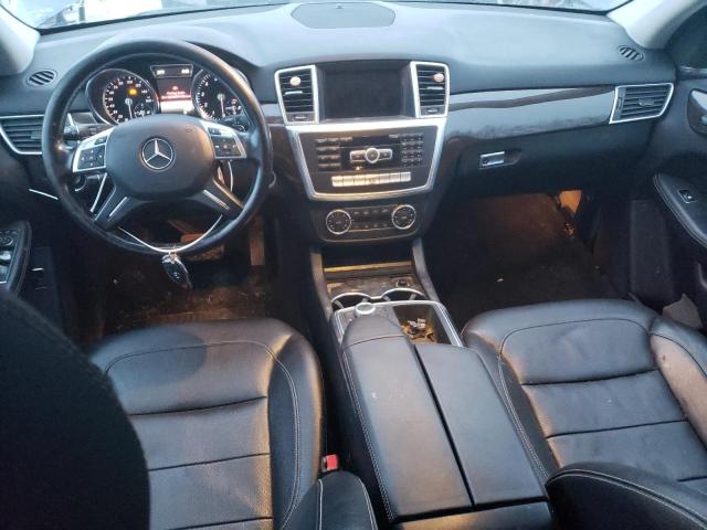 4JGDA5HB1FA483806 - 2015 MERCEDES-BENZ ML 350 4MATIC BLUE photo 8