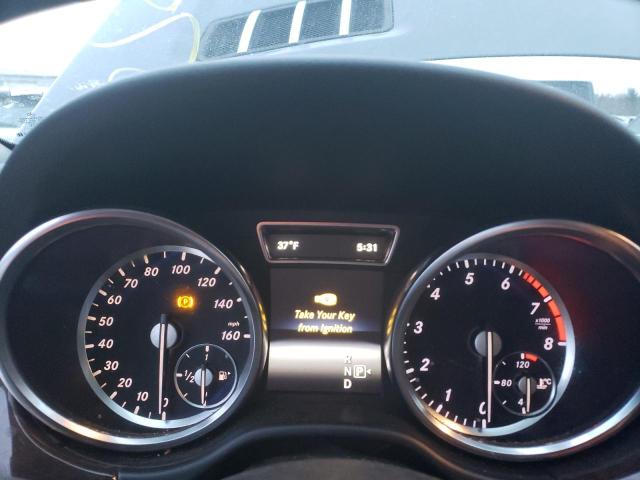 4JGDA5HB1FA483806 - 2015 MERCEDES-BENZ ML 350 4MATIC BLUE photo 9