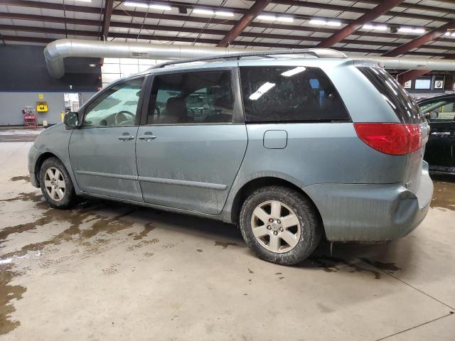 5TDZK23C68S184470 - 2008 TOYOTA SIENNA CE BLUE photo 2