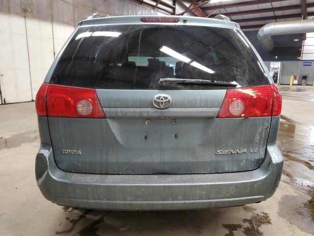 5TDZK23C68S184470 - 2008 TOYOTA SIENNA CE BLUE photo 6