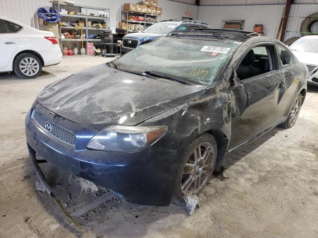 JTKDE167260102057 - 2006 TOYOTA SCION TC BLACK photo 1
