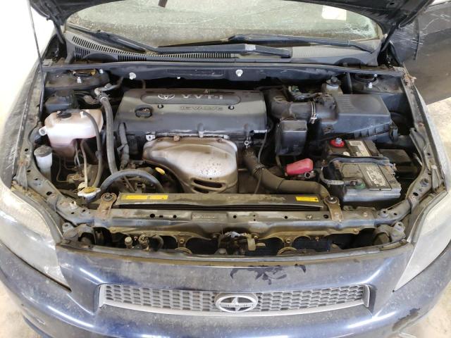 JTKDE167260102057 - 2006 TOYOTA SCION TC BLACK photo 11