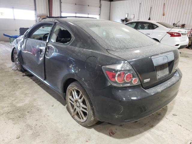 JTKDE167260102057 - 2006 TOYOTA SCION TC BLACK photo 2