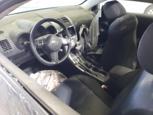 JTKDE167260102057 - 2006 TOYOTA SCION TC BLACK photo 8