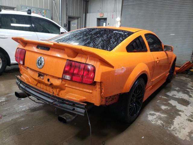 1ZVHT82H175201766 - 2007 FORD MUSTANG GT ORANGE photo 3