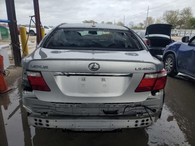 JTHGL46F575016067 - 2007 LEXUS LS 460L SILVER photo 6