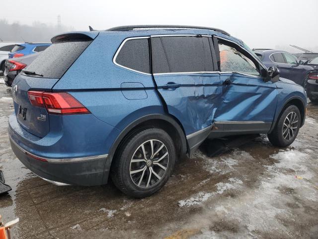 3VV2B7AX1JM166342 - 2018 VOLKSWAGEN TIGUAN SE BLUE photo 3