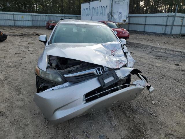 19XFB2F53CE013016 - 2012 HONDA CIVIC LX SILVER photo 5