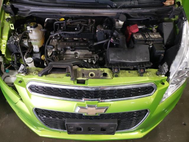 KL8CA6S95EC481189 - 2014 CHEVROLET SPARK LS GREEN photo 11