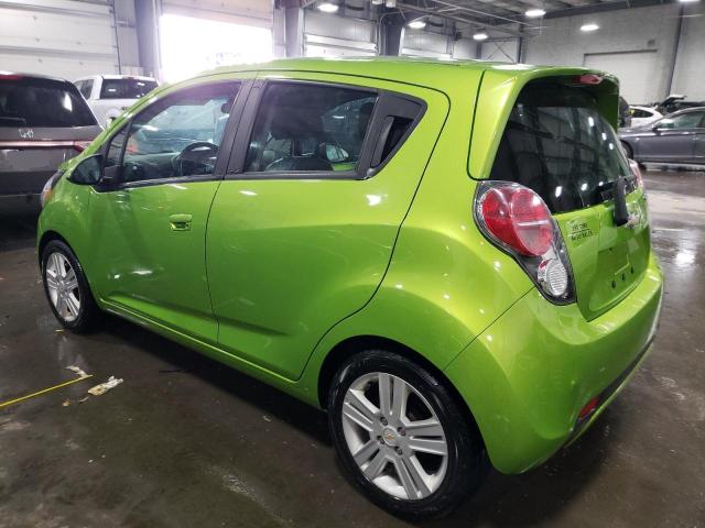 KL8CA6S95EC481189 - 2014 CHEVROLET SPARK LS GREEN photo 2