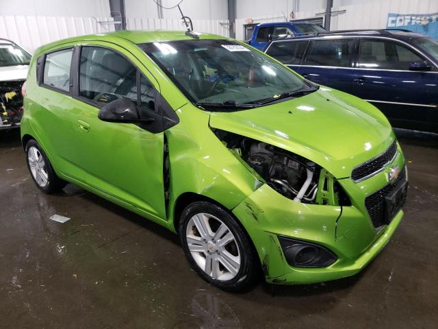 KL8CA6S95EC481189 - 2014 CHEVROLET SPARK LS GREEN photo 4