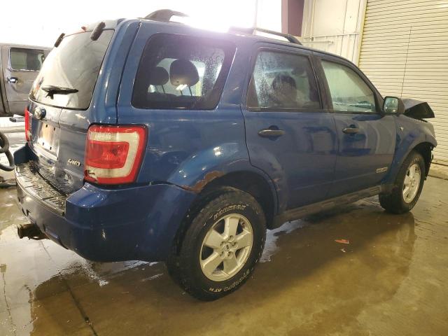 1FMCU93108KE82524 - 2008 FORD ESCAPE XLT BLUE photo 3