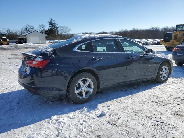 1G1ZB5STXHF185732 - 2017 CHEVROLET MALIBU LS BLUE photo 3