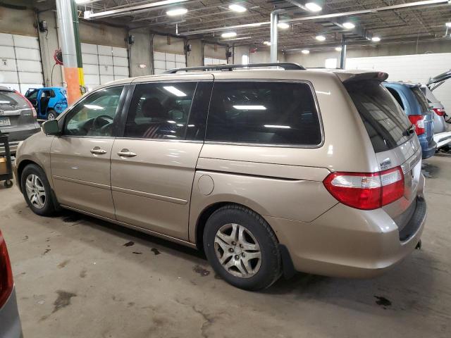 5FNRL38455B403682 - 2005 HONDA ODYSSEY EX BEIGE photo 2