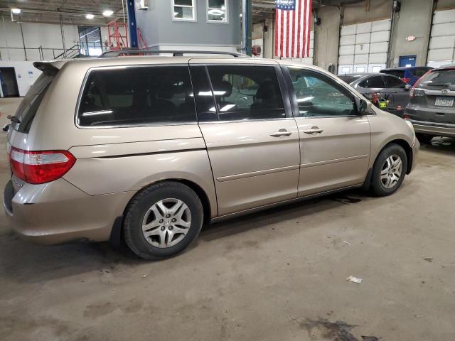 5FNRL38455B403682 - 2005 HONDA ODYSSEY EX BEIGE photo 3