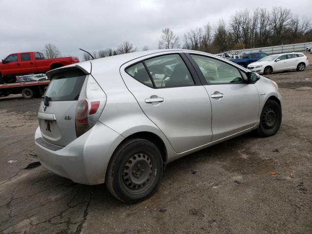 JTDKDTB33C1003043 - 2012 TOYOTA PRIUS C SILVER photo 3