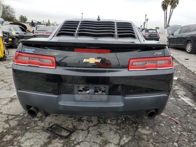 2G1FF1E38F9263569 - 2015 CHEVROLET CAMARO LT BLACK photo 6