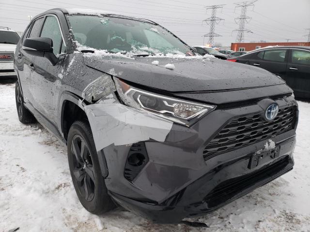 2T3EWRFV6KW001969 - 2019 TOYOTA RAV4 XSE BLACK photo 4