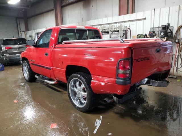 1B7HC16Y91S146822 - 2001 DODGE RAM 1500 RED photo 2