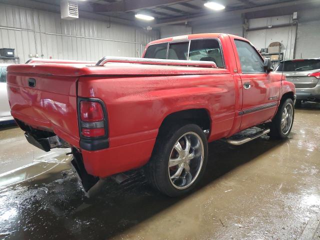 1B7HC16Y91S146822 - 2001 DODGE RAM 1500 RED photo 3