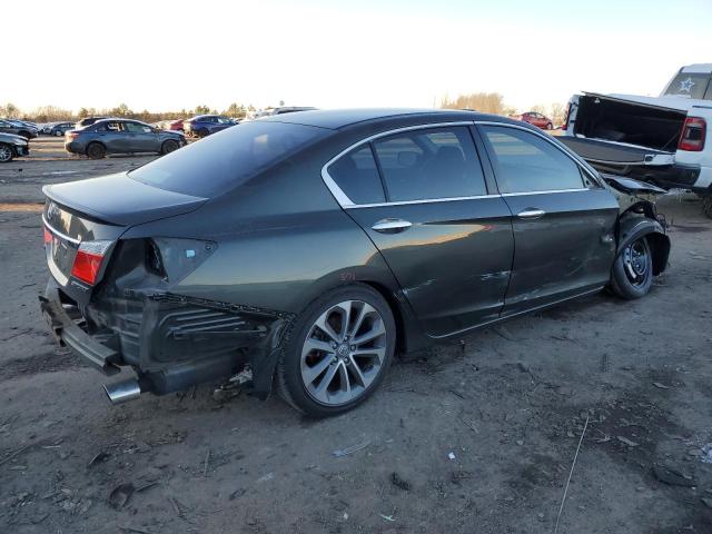 1HGCR2F53DA237634 - 2013 HONDA ACCORD SPORT GRAY photo 3