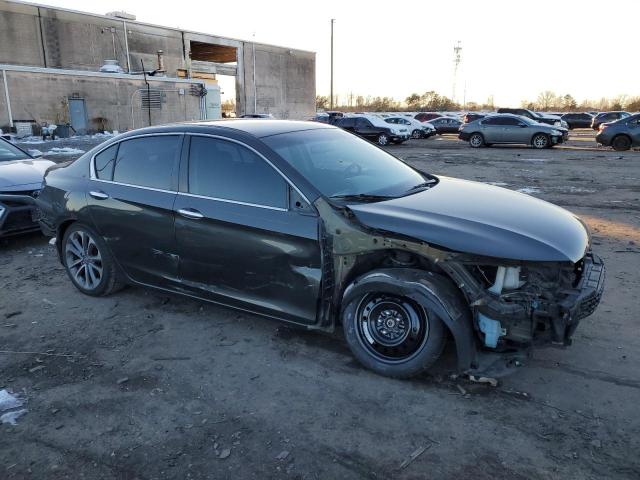 1HGCR2F53DA237634 - 2013 HONDA ACCORD SPORT GRAY photo 4