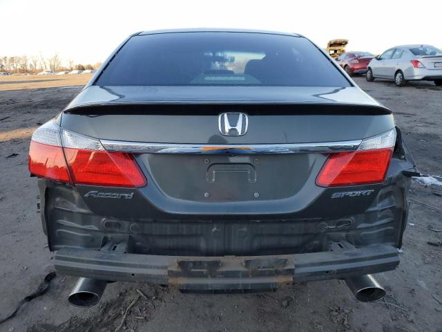 1HGCR2F53DA237634 - 2013 HONDA ACCORD SPORT GRAY photo 6