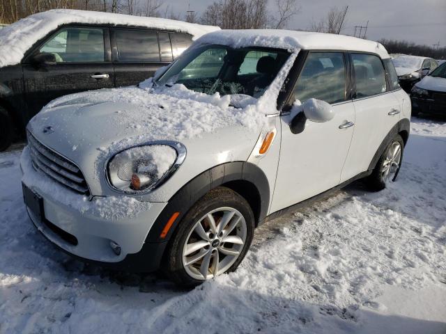 WMWZB3C50EWR38737 - 2014 MINI COOPER COUNTRYMAN WHITE photo 1