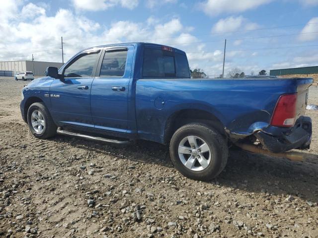 1D3HB18T79S708787 - 2009 DODGE RAM 1500 BLUE photo 2