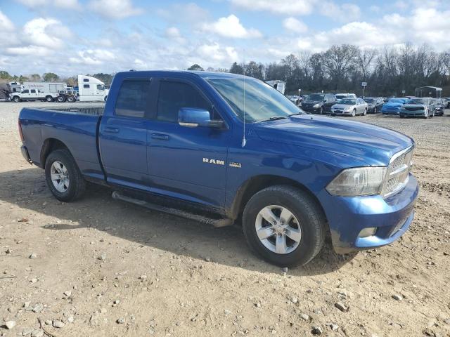 1D3HB18T79S708787 - 2009 DODGE RAM 1500 BLUE photo 4