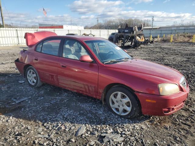 KMHDN46D04U782041 - 2004 HYUNDAI ELANTRA GLS MAROON photo 4