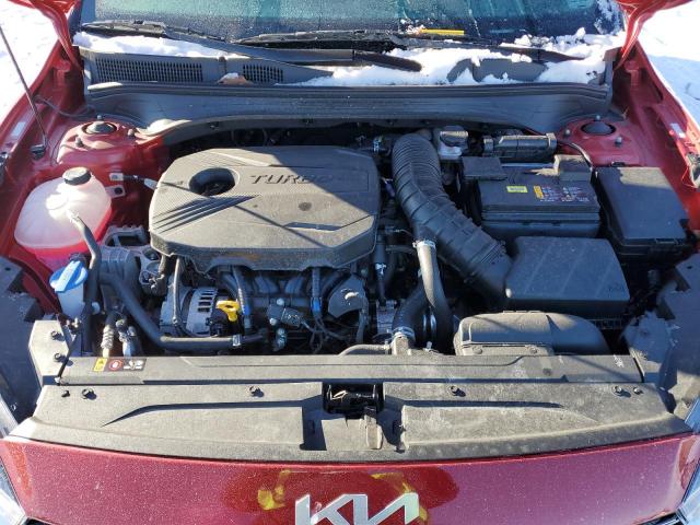 3KPF44AC8PE653823 - 2023 KIA FORTE GT RED photo 11