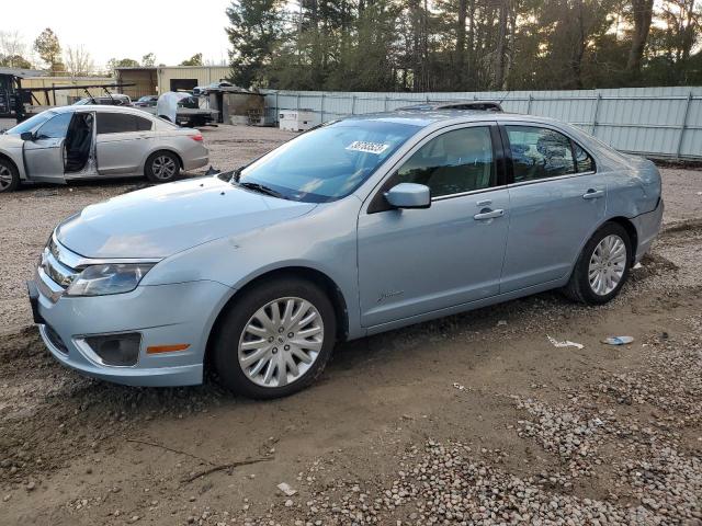 3FADP0L37BR150716 - 2011 FORD FUSION HYBRID BLUE photo 1