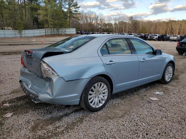 3FADP0L37BR150716 - 2011 FORD FUSION HYBRID BLUE photo 3