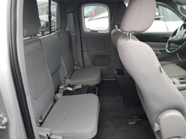 5TFTX4CN3DX022840 - 2013 TOYOTA TACOMA ACCESS CAB ვერცხლისფერი ფოტო 10