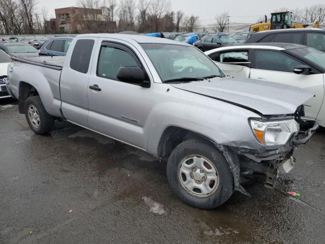 5TFTX4CN3DX022840 - 2013 TOYOTA TACOMA ACCESS CAB ვერცხლისფერი ფოტო 4