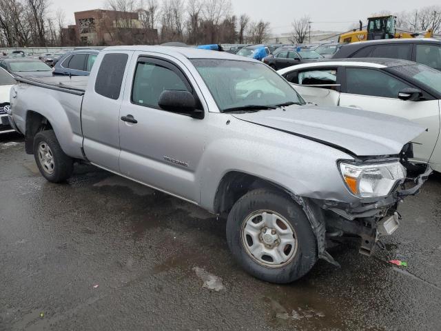 5TFTX4CN3DX022840 - 2013 TOYOTA TACOMA ACCESS CAB SILVER photo 4