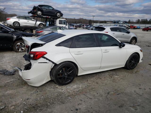 2HGFE2F57NH564971 - 2022 HONDA CIVIC SPORT WHITE photo 3