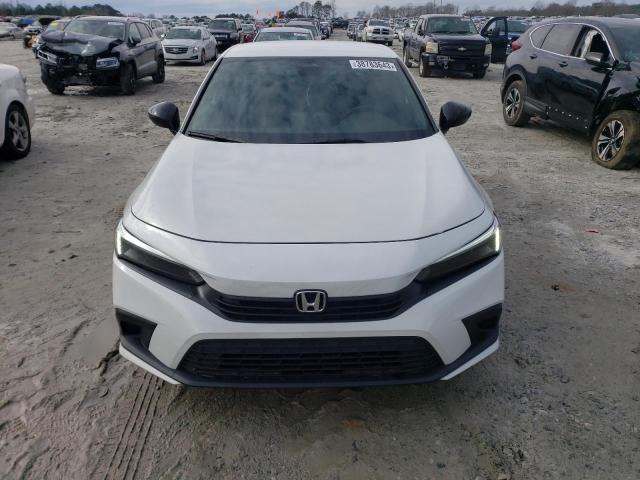 2HGFE2F57NH564971 - 2022 HONDA CIVIC SPORT WHITE photo 5