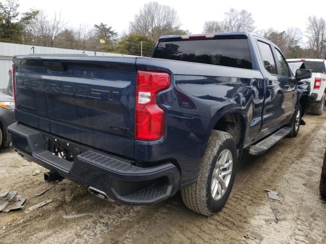 1GCUYEED5NZ212186 - 2022 CHEVROLET SILVERADO K1500 RST BLUE photo 3