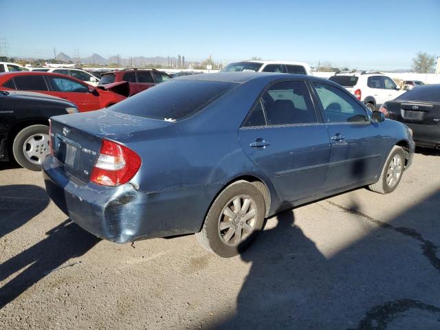 4T1BF30K54U569382 - 2004 TOYOTA CAMRY LE BLUE photo 3