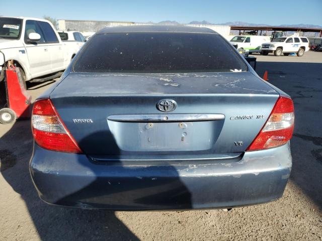 4T1BF30K54U569382 - 2004 TOYOTA CAMRY LE BLUE photo 6