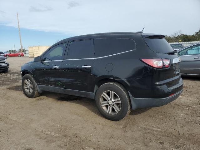 1GNKRHKD7GJ202567 - 2016 CHEVROLET TRAVERSE LT BLACK photo 2