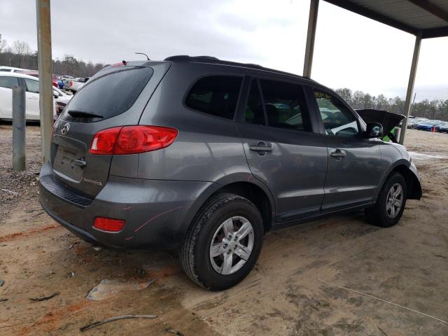 5NMSG13D19H327433 - 2009 HYUNDAI SANTA FE GLS GRAY photo 3