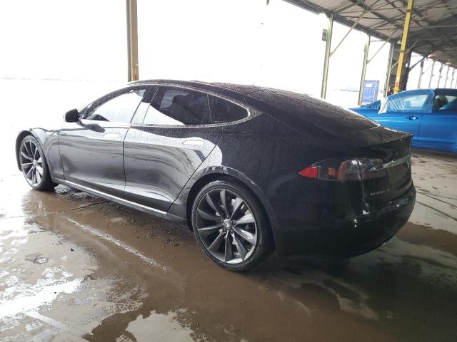 5YJSA1E14GF159449 - 2016 TESLA MODEL S 黑色 照片 2