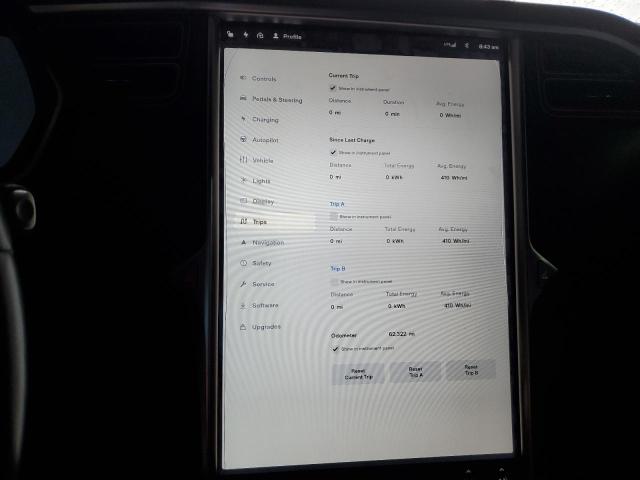 5YJSA1E14GF159449 - 2016 TESLA MODEL S 黑色 照片 9