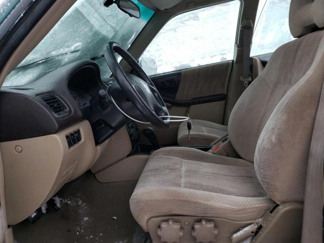 JF1SF65541H721896 - 2001 SUBARU FORESTER S მწვანე ფოტო 7